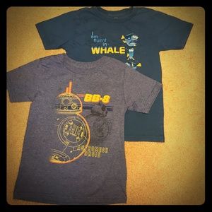 Set of 2 Boys Disney T-Shirts